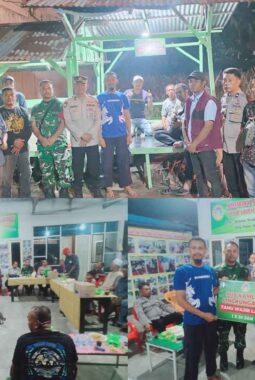 Enam Poskamling Swadaya Masyarakat Lingkungan 14 Rengas Pulau Diresmikan Forkopincam Medan Marelan