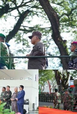 Kajati Sumut Harli Siregar Hadiri Peringatan HUT TNI Ke-80 Di Lapangan Merdeka Medan