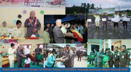 Kajati Sumut DR Harli Siregar bersama Pejabat Utama Kejatisu kunjungi Pulau Nias dalam cek pelayanan hukum dan bhakti sosial. 