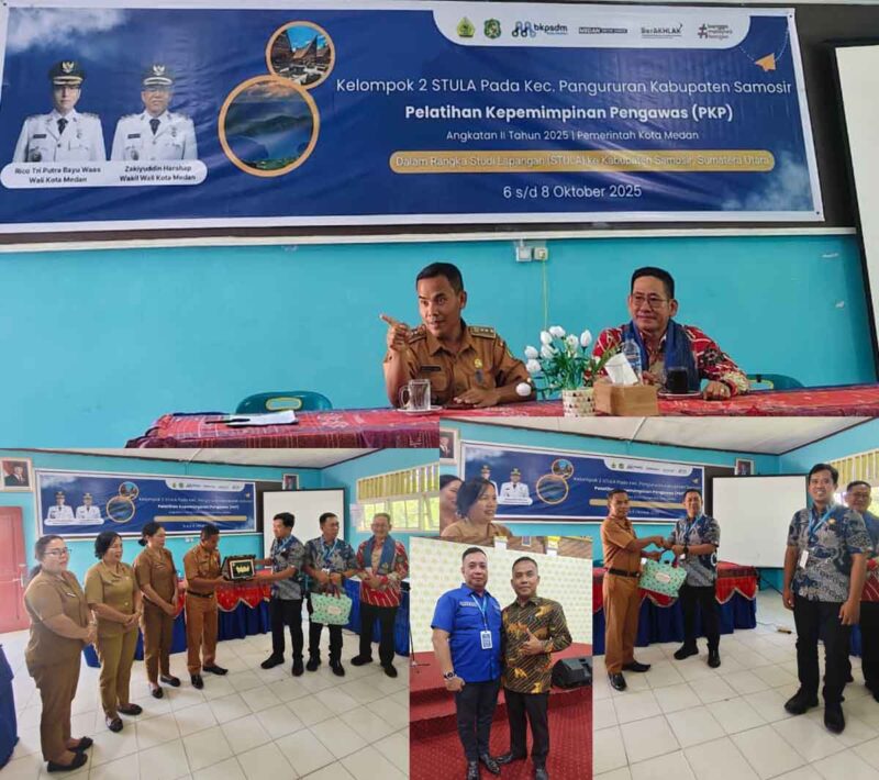 40 Peserta Diklat PKP Medan Angkatan II 2025 Studi Lapangan ke Pemkab Samosir