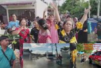 Banjir dan teriakan lapar dari korban di Medan Marelan