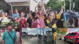 Banjir dan teriakan lapar dari korban di Medan Marelan