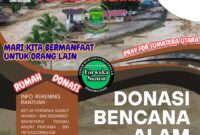 Relawan Forwaka Sumut Peduli Bencana