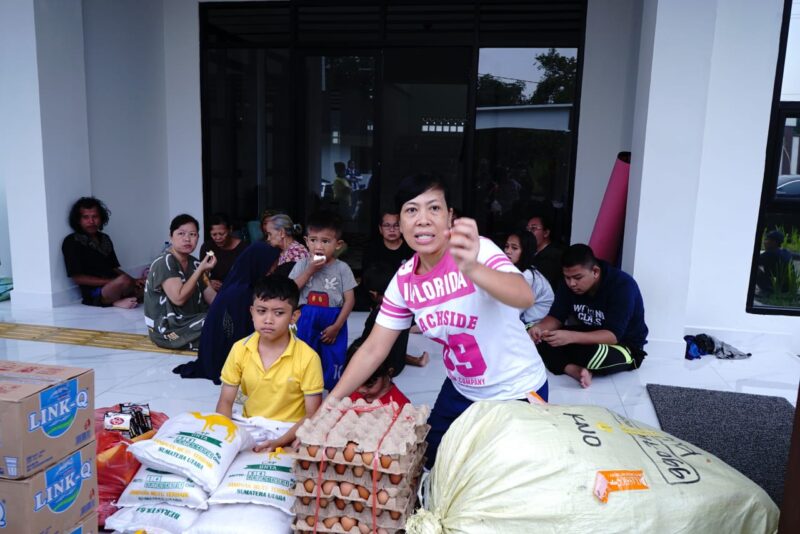 Kajati Sumut Bantu Korban Banjir di Medan dan Sekitarnya