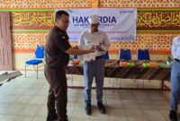 Peringatan Hakordia 2025 di Kejari Dairi