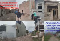 Perumahan Casilda Resindence dan Perumahan Pesona Medan Marelan tak ber PBG