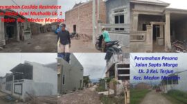 Perumahan Casilda Resindence dan Perumahan Pesona Medan Marelan tak ber PBG