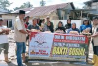 Korban Banjir di Aceh Tamiang Terima Bantuan dari DMDI dan Manajemen Sirup Kurnia