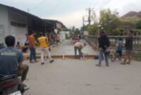 Jalan Martosari Pasar 3 Barat Medan Marelan Dicor Beton