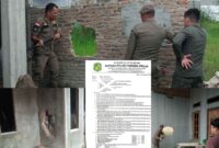 Ketok Cantik bangunan tak berizin ala Tim Penertiban Pemko Medan