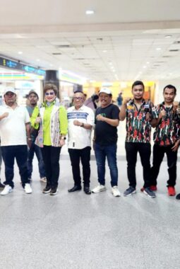 Laskar Merah Putih Sumut Sambut Kunjungan Senator Maya Rumantir