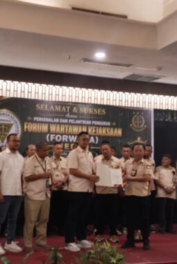 Sinerji Wartawan dan Kejaksaan Makin Meningkat Diharapkan Dalam Pelantikan Forwaka Medan