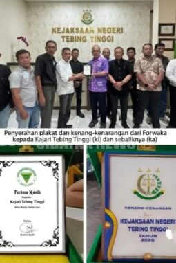 Kajari Tebingtinggi Nyatakan Pers Mitra Strategis Dalam Jalankan Kerja Kejaksaan Saat Audensi Forwaka