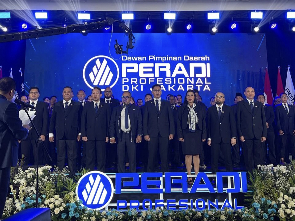 Pelantikan Peradi Profesional. (ist) 